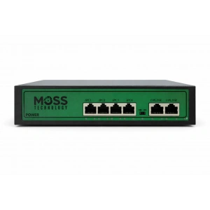 YLD 4port +2 UPLINK FULL PoE 10/100 Yönetilemez Switch MSS-0410P