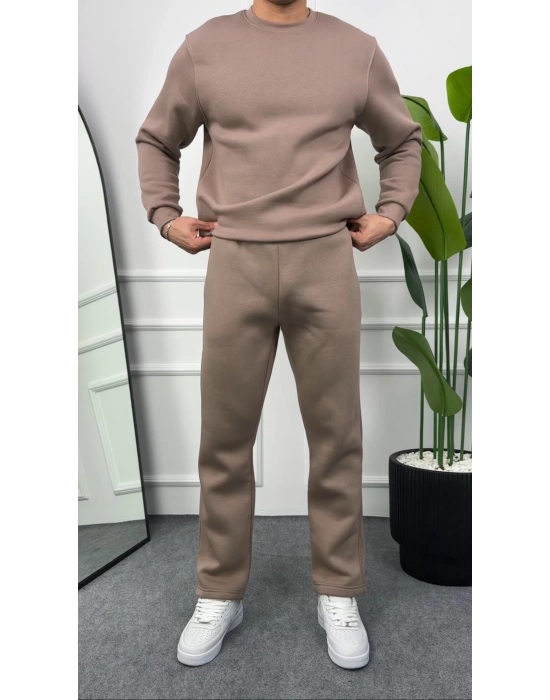 Erkek Vizon Baggy Eşofman Altı