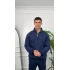 Erkek İndigo Fermuar Yaka Sweatshirt
