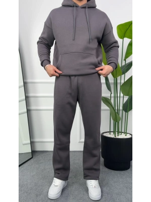 Erkek Füme Baggy Eşofman Altı