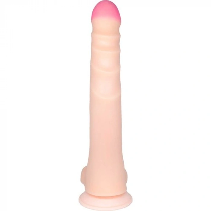 Vipmarketim Lovetoy Supergıant Realistik Dev Dildo, Vantuzlu, Çap 57 Mm, Toplam Uzunluk 380 mm