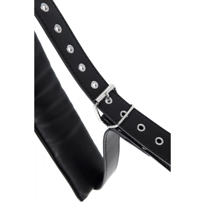 VipMarketim Anonymo BDSM Esaret Seti, PU deri, siyah, 145 cm