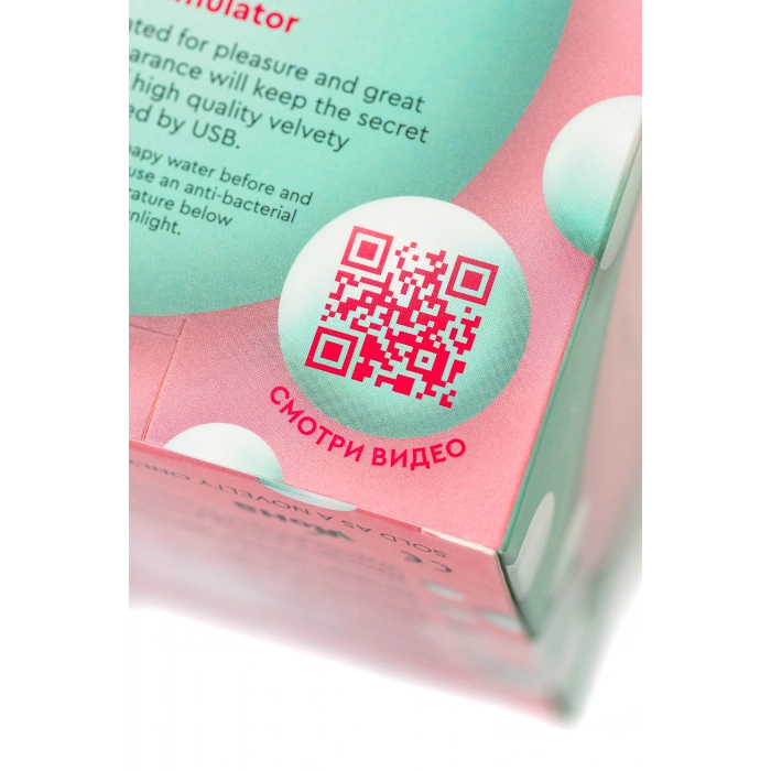 VipMarketim Qli by Flovetta Vakum dalgası klitoral uyarıcı Chick, silikon, pembe, 6,1 cm