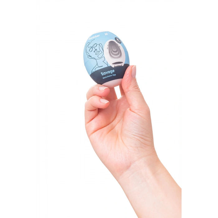 VipMarketim Satisfyer Egg Single (Savage) Masturbatör gerçekçi değil