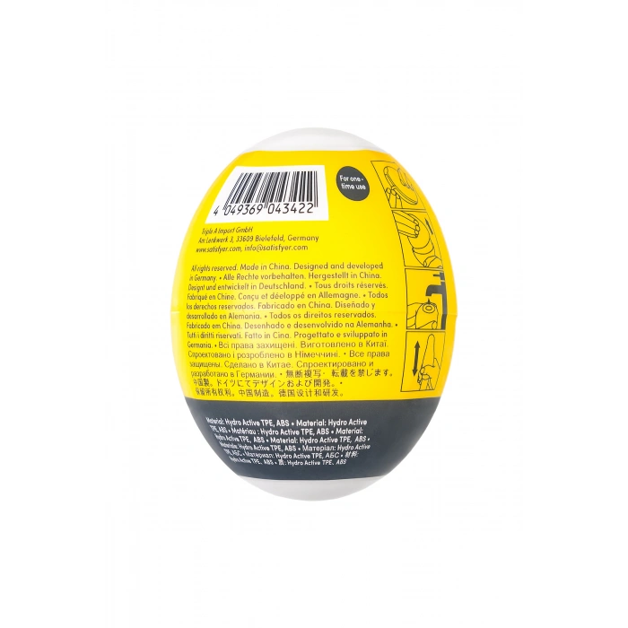 VipMarketim Satisfyer Egg Single (Fierce) Masturbatör gerçekçi değil