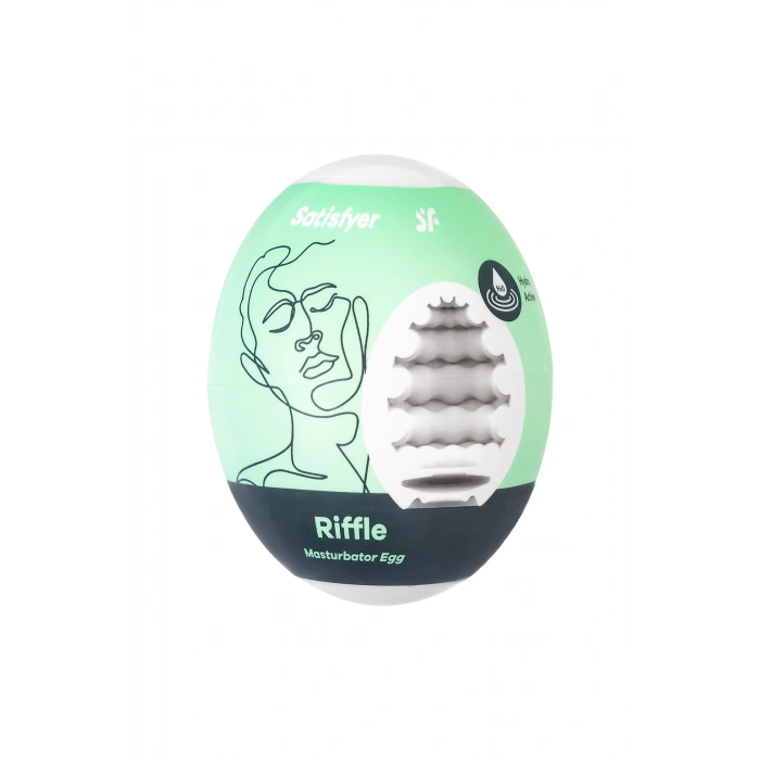 VipMarketim Satisfyer Egg Single (Riffle) Masturbatör gerçekçi değil