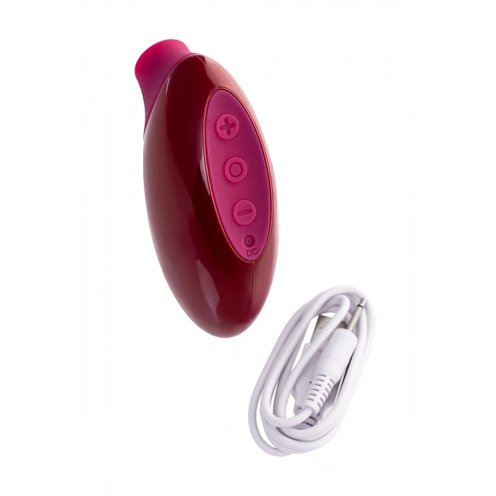 VipMarketim A-Toys Myrty Vakum Mastürbatör, Bordo, 9,8 cm