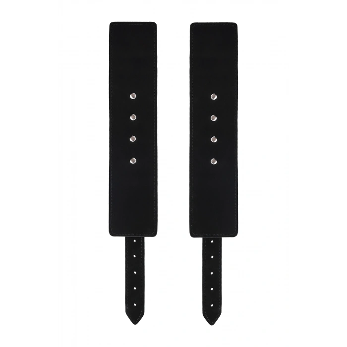 VipMarketim Anonymo BDSM Ayak Kelepçe #0153, PU deri, siyah, 26,5 cm