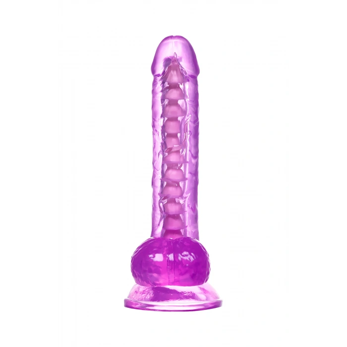 VipMarketim A-Toys Jel Dildo Celiam, TPE, mor, 20,5 cm