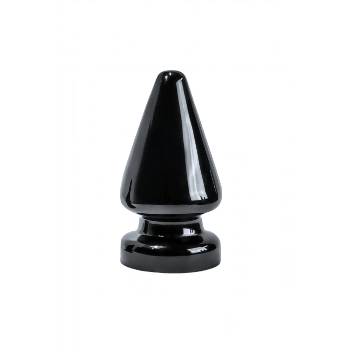 VipMarketim Lovetoy MAGNUM Dev Plug, 4 laminat, çap 100 mm, uzunluk 230 mm, siyah, PVC