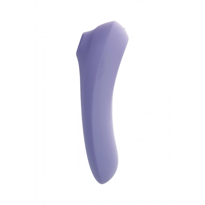 VipMarketim Satisfyer Dual Pleasure Vakum Dalgası Klitoral Vibratör, silikon, mor, 17.9 cm