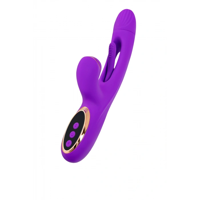 VipMarketim JOS Pitti Silikon Mor 24cm Dil Vibratör Vakum Stimülasyon Seks Oyuncakları Kadınlar için