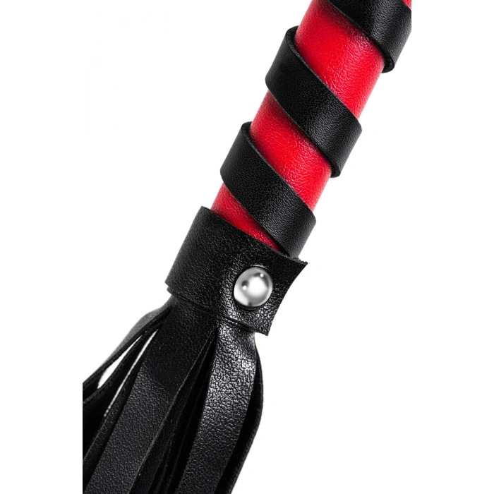 VipMarketim Anonymo BDSM Kırbaç #0004, PU deri, siyah, 45 cm