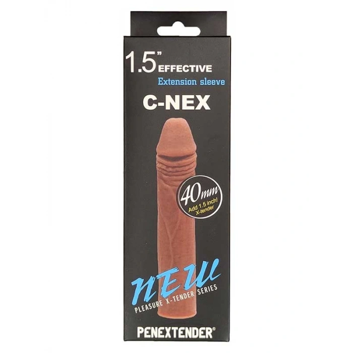 VipMarketim Penextender Ten Renginde Penis Kılıfı 17 cm