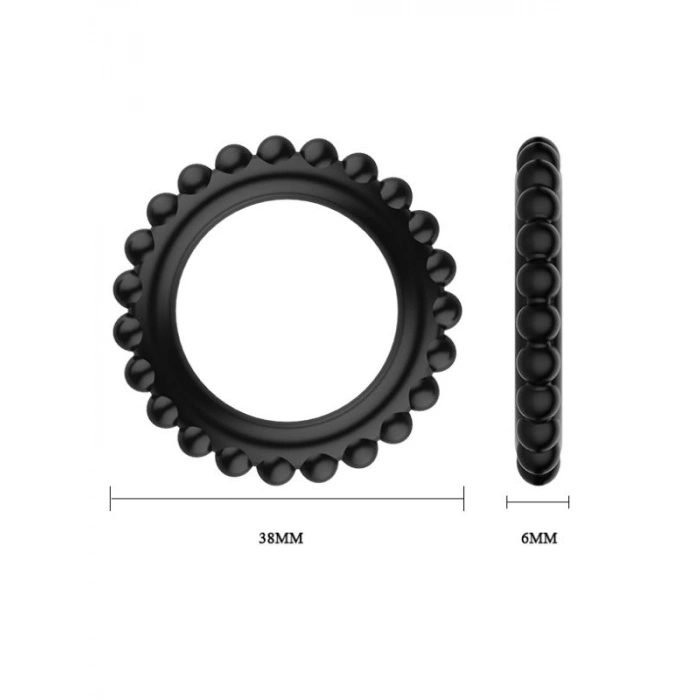 VipMarketim Titan 3'lü Tırtıklı Penis Halkası