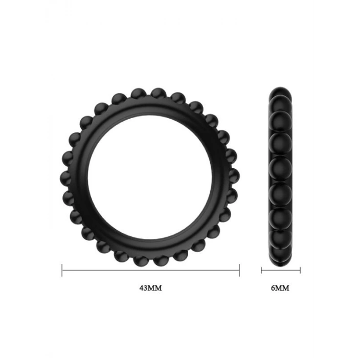 VipMarketim Titan 3'lü Tırtıklı Penis Halkası