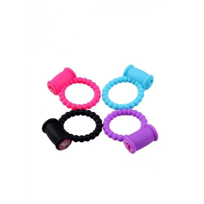 VipMarketim Boğumu Titreşimli Penis Halkası MOR