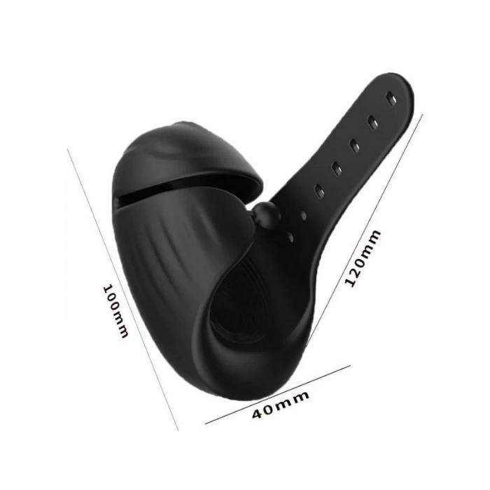 VipMarketim Penis Massager Super Shock Glans Exerciser Titreşimli Mastürbatör