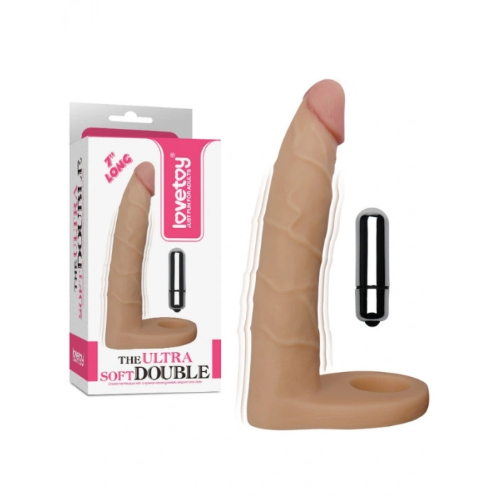 VipMarketim 7 İnç The Ultra Soft Double Vibrating