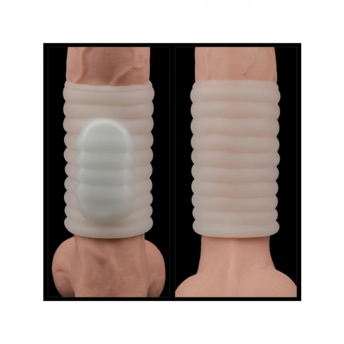 VipMarketim Vibrating Wave Knights Ring (Beyaz)