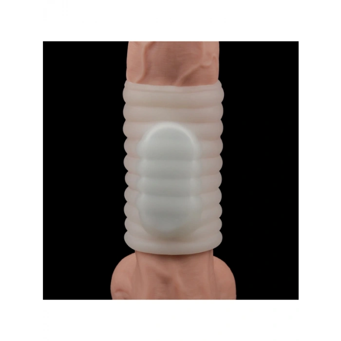 VipMarketim Vibrating Wave Knights Ring (Beyaz)