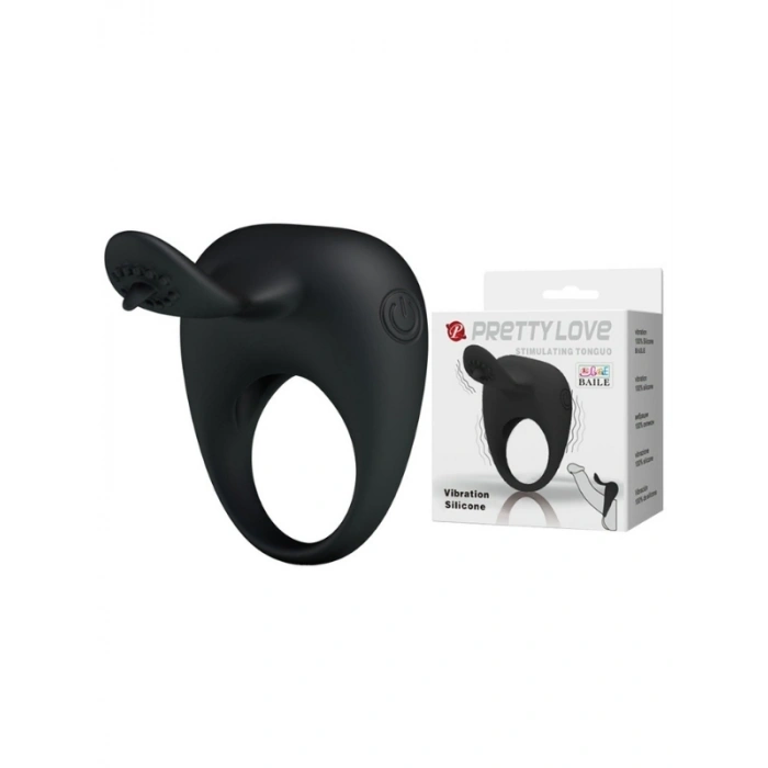 VipMarketim Çift Destekli Titreşimli Penis Halkası