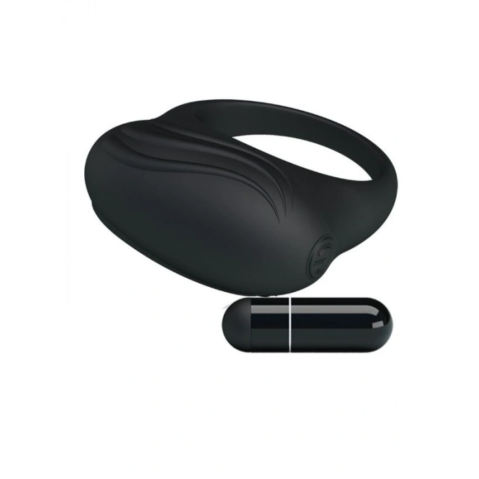 VipMarketim Bertram Titreşimli Silikon Penis Halkası