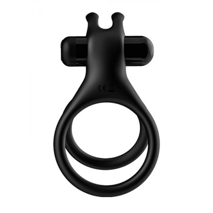 VipMarketim Çift Halkalı Manyetik Şarjlı Penis ve Testis Halkası – Klitoris Uyarıcılı, Suya Dayanıklı, Çiftler İçin Tasarlanmış Titreşimli Model