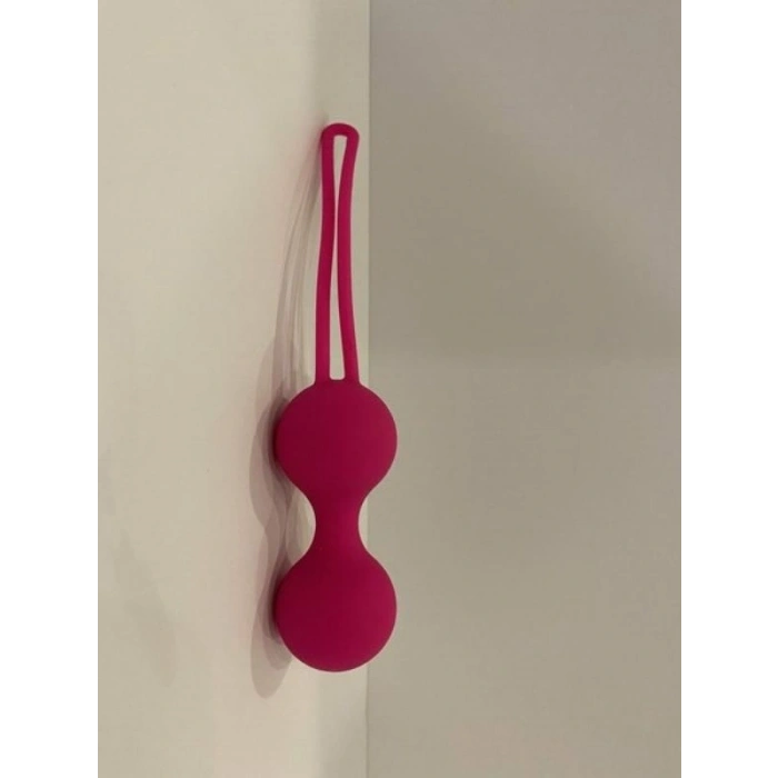 VipMarketim İç Bilyalı Vajinal Top Çift Boğumlu