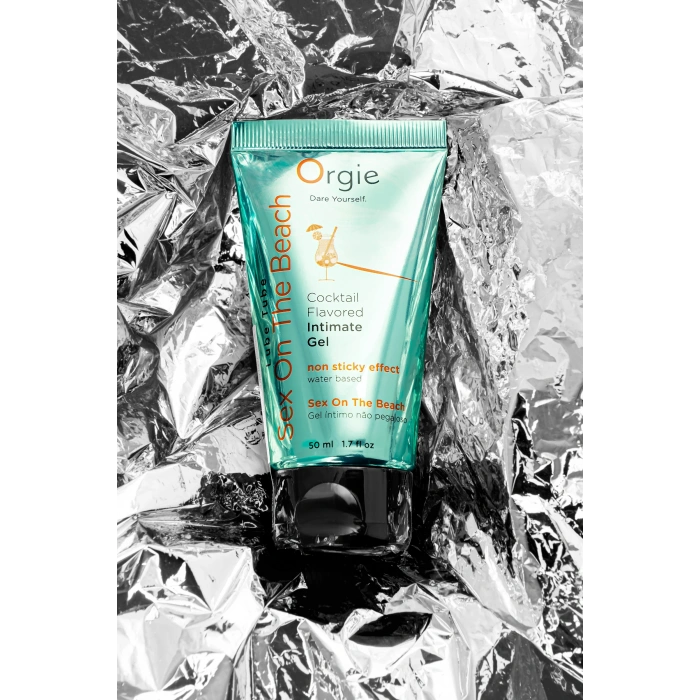 VipMarketim Orgie Lube Tube Cocktail Sex On The Beach – Yenilebilir Aromalı Kayganlaştırıcı Jel 50 Ml