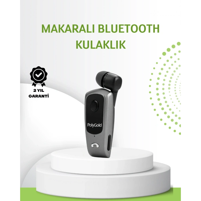 VipMarketim 10 Saat Konuşma Süreli Klipsli Bluetooth Kulaklık