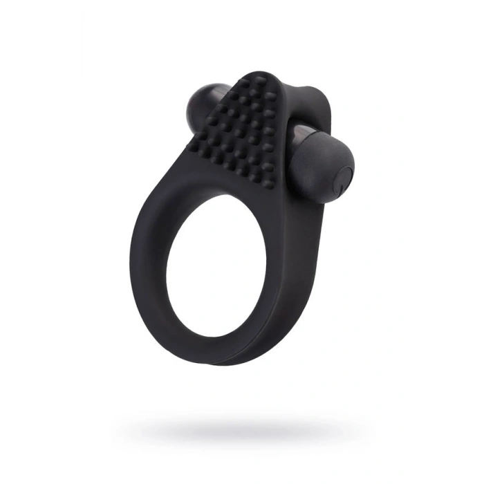 VipMarketim %100 Silikon Titreşimli Siyah Penis Halkası