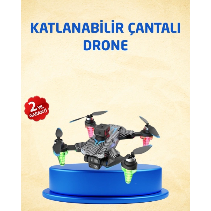VipMarketim 1080P Kameralı Drone Katlanabilir Tasarım Kolay Kullanım