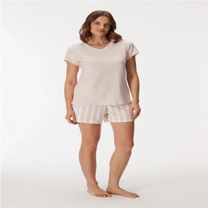 Vipmarketim Kadın T-shirt Ve Şort Takım (kod:11407)