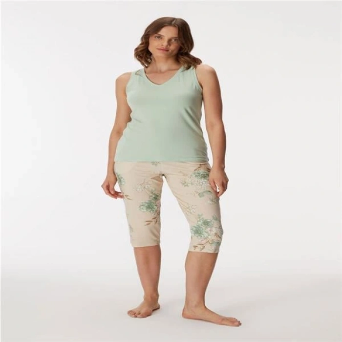 Vipmarketim Kadın Atlet Ve Kapri Pantolon Takım (kod:11412)