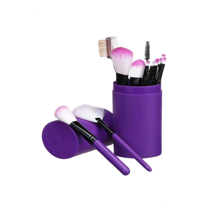 VipMarketim 12 PARÇA PROFESYONEL MAKYAJ FIRÇA SETİ