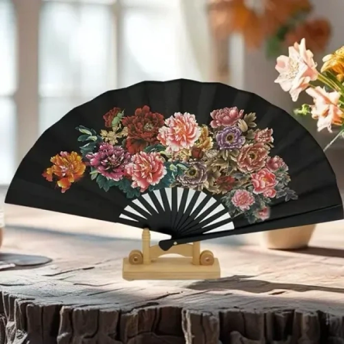 VipMarketim 12li 3 Model Desenli Yelpaze Seti