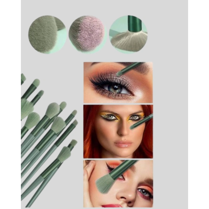 VipMarketim 13 Parça Makyaj Fırça Seti – Ergonomik Dökülme Yapmayan Taşınabilir