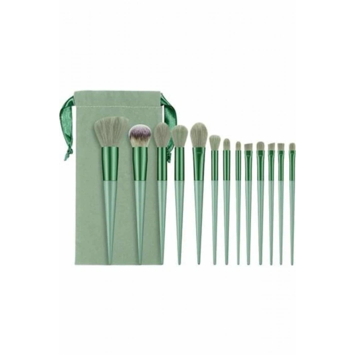 VipMarketim 13 Parça Makyaj Fırça Seti Far Kontür Aydnlatıcı Fırçası İz Bırakmaz Hafif ve Yumuşak