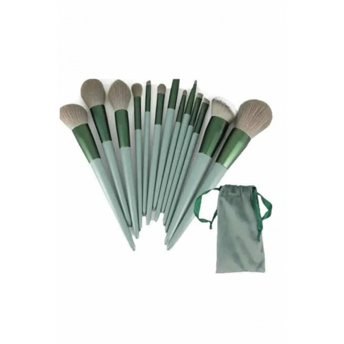 VipMarketim 13 Parça Makyaj Fırça Seti Far Kontür Aydnlatıcı Fırçası İz Bırakmaz Hafif ve Yumuşak