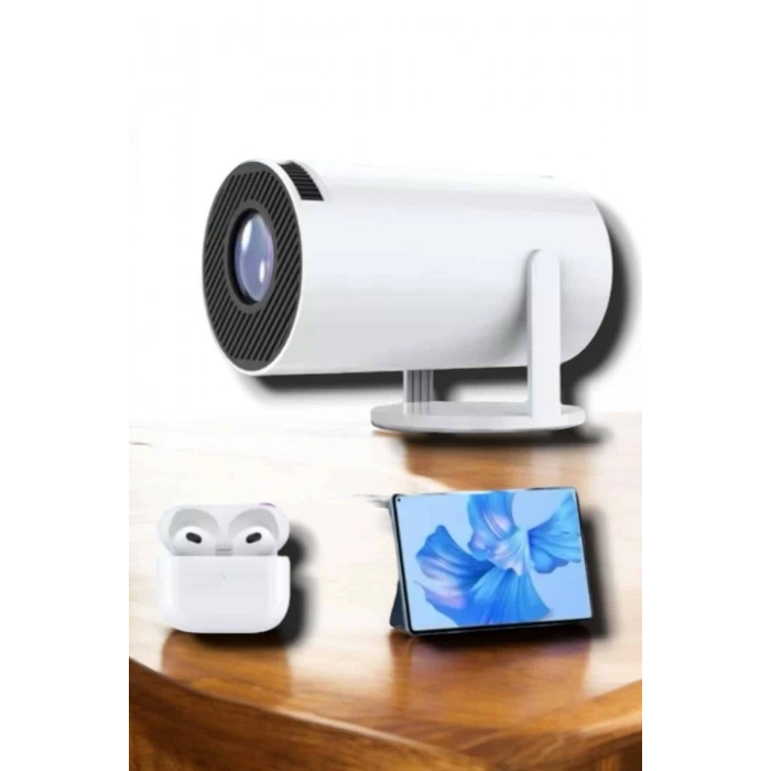 VipMarketim 130 İnç Geniş Ekran ve 4K Destekli Full HD Projeksiyon Cihazı