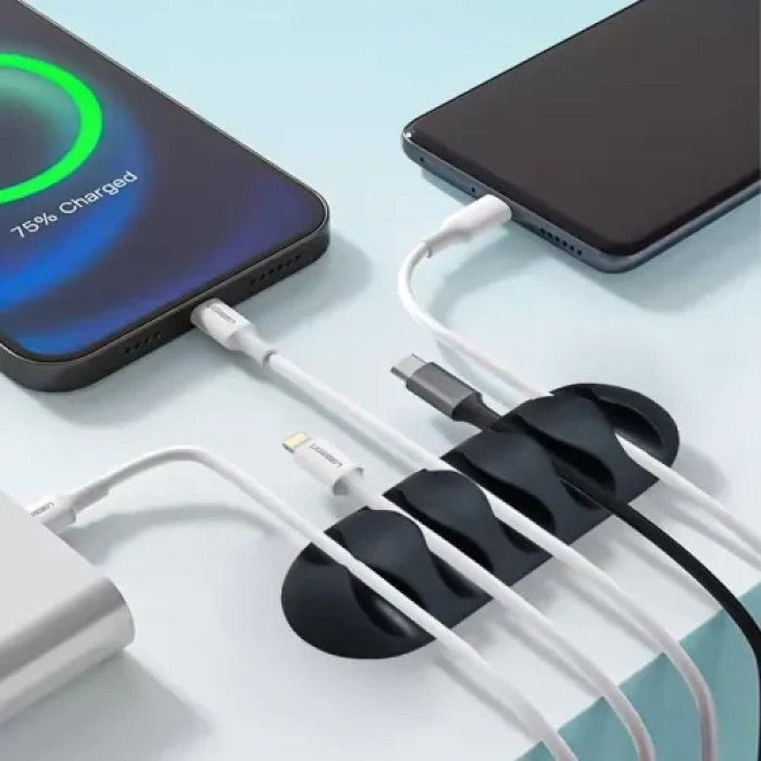 VipMarketim 16lı Çok Kanallı Yapışkanlı Kablo Sabitleyici Seti