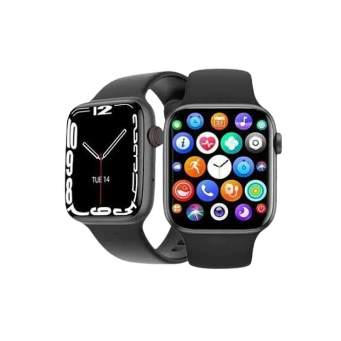 VipMarketim 1.83 İnç Akıllı Saat Android ve İOS Uyumlu Çağrı Cevaplayabilen Adımsayar GPS Takibi