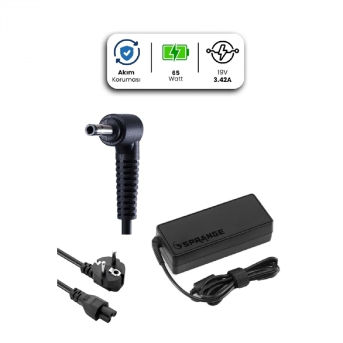 VipMarketim 19V 3.42A 3.0 * 1.1mm 65W ACER İçin Laptop Adaptör
