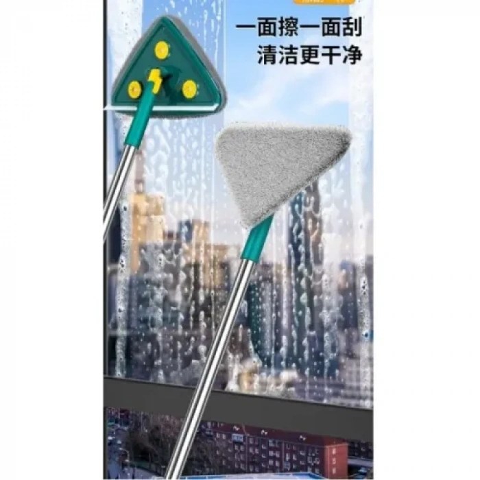 VipMarketim 2 Bezli Üçgen Çek Çekli Mop Islak Mendil Uyumlu