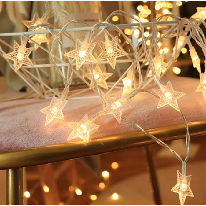 VipMarketim 2 Kademeli Pilli Yıldız Led Gün Işığı