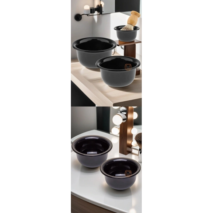 VipMarketim 2 li SET Tıraş Tası Cabrera Design