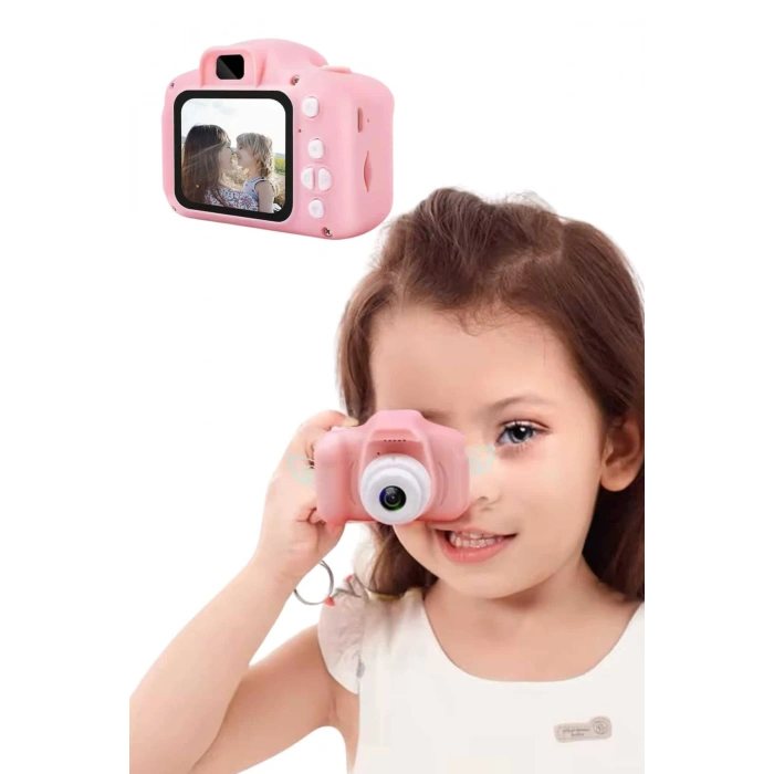 VipMarketim 2.0 Inç Ekran Mini 1080p Hd Çocuk Kamera Dijital Fotoğraf Makinesi