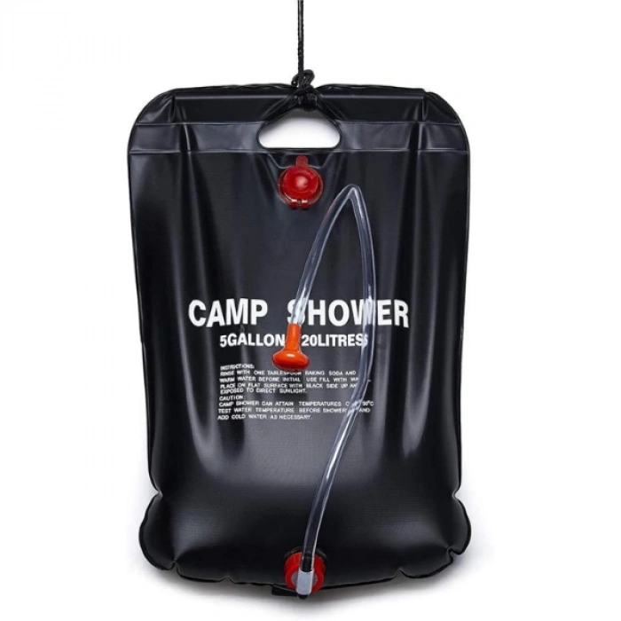 VipMarketim 20 Litre Solar Isıtıcılı Kamp Duş Torbası