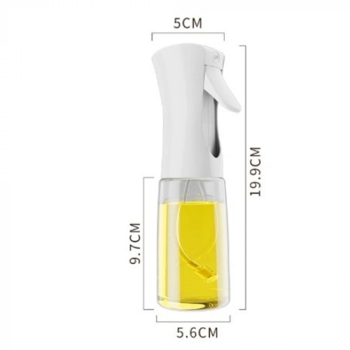 VipMarketim 200 ML DEKORATIF TABANCALI SPREYLI CAM ŞIŞE